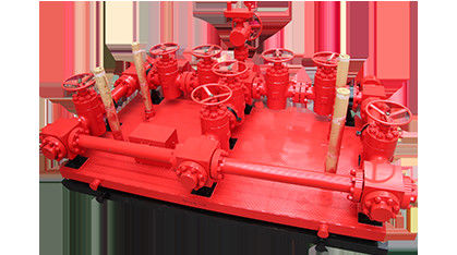 Alta pressão 3000 psi Manifold de estrangulamento e eliminação para perfuração de poços