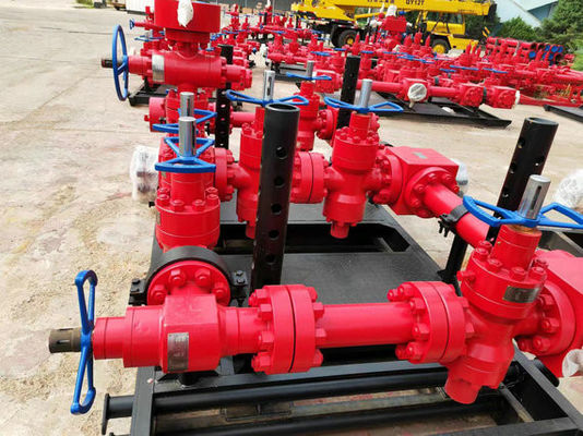 5000psi que fura Rig Choke Manifold