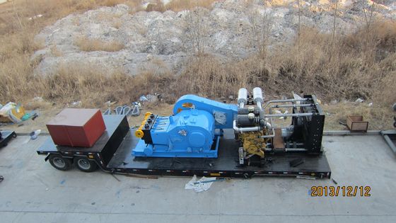 Bomba 5000psi da ação do cilindro triplicar-se W-440 única para o Workover bom