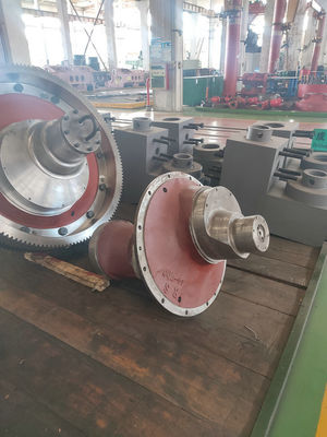 Bomba elétrica da pasta QF800 para o equipamento de perfuração 800HP com engrenagem de desenhos em espinha