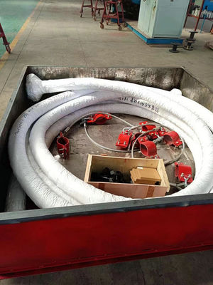 4 polegadas 5000psi Coflexip manguera resistência ao ozônio com flanges ambas as extremidades API 16C