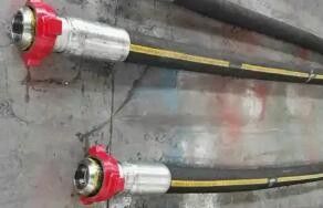 4&quot; ID 5000psi pressão de trabalho API 7K Monogrammed Vibrator Rotary Hose