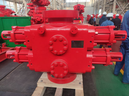 Ram Blowout Preventer duplo API 16 sistemas de Ram Bop With Hydril Control da tubulação