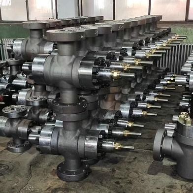 16 distribuidor de aço inoxidável múltiplo do petróleo e gás da matança da polegada 15000psi