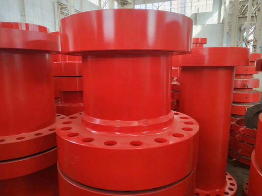 Adaptador seguro fácil enchido dobro da flange do ferro fundido do adaptador do API 6A