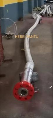 3 1/16 ̊ flanged, 10000 psi mangueira de coflexip API 16C para linha de estrangulamento com tampa flexível protetora de aço inoxidável