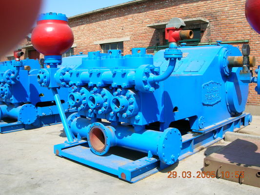 Poder de cavalo de furo de Rig Mud Pump 5000psi 800 do óleo de RS F800