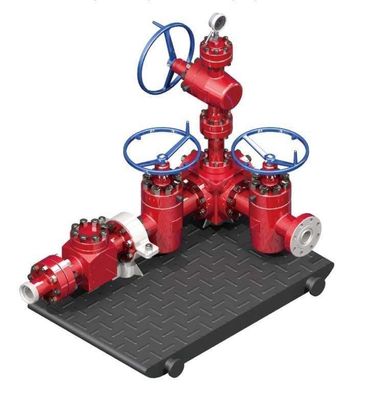 Teste de poços de petróleo estrangulamento matar Manifold 2 1/16 polegadas 3000psi