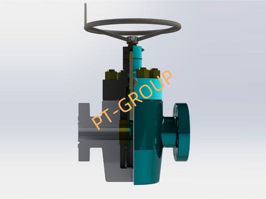 API 6A válvula de porta manual série FLS H2S serviço ácido para o colector de estrangulamento e árvore de Natal