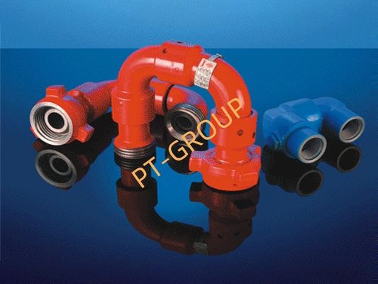 Pressão de trabalho do cotovelo móvel de alta pressão, articulação giratória 1000 psi-2000 psi