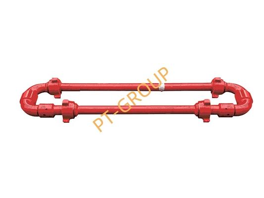 2 &quot; 5000 psi Pressão de Trabalho Chicksans Conectores 12 &quot; comprimento