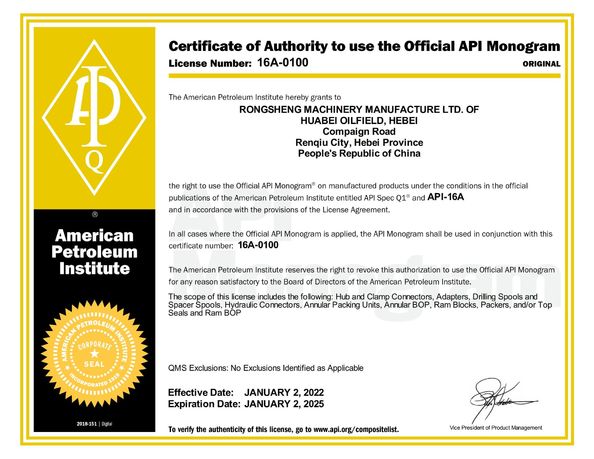 China Hebei Pantu Machinery Equipment Co., Ltd Certificações